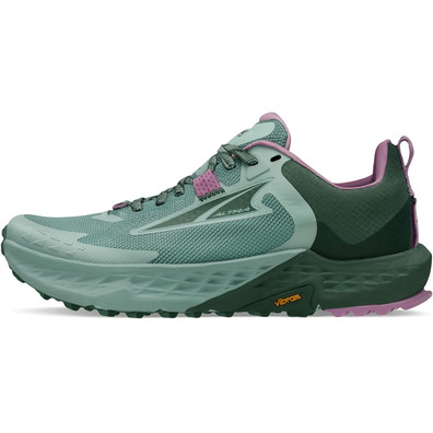 Zapatilla Altra Timp 5 W Verde/Malva