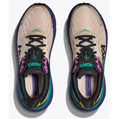 Zapatilla Hoka Challenger Atr 7 Gris/Morado/Negro