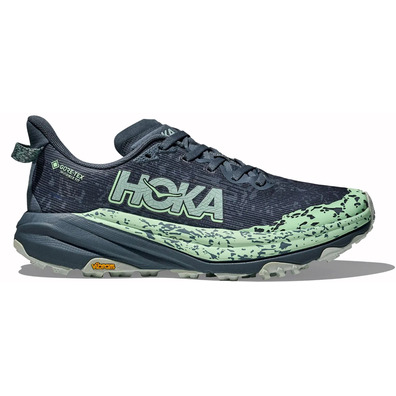 Zapatilla Hoka Speedgoat 6 GTX W Marino/Verde