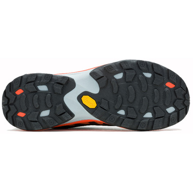 Zapatilla Merrell Moab Speed 2 GTX Negro/Naranja