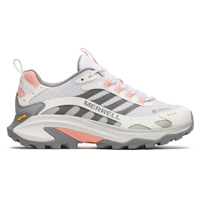 Zapatilla Merrell Moab Speed 2 GTX W Blanco/Gris/Coral