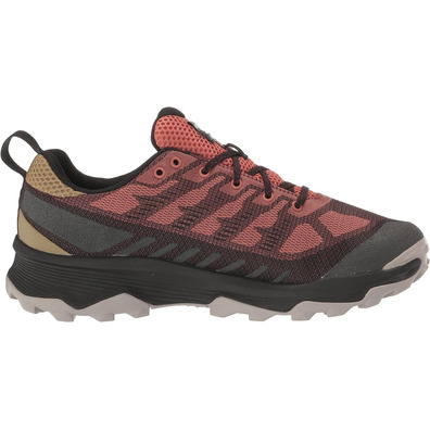 Zapatilla Merrell Moab Speed Eco WP W Coral/Negro