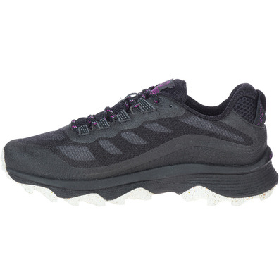 Zapatilla Merrell Moab Speed GTX W Negro/Fucsia