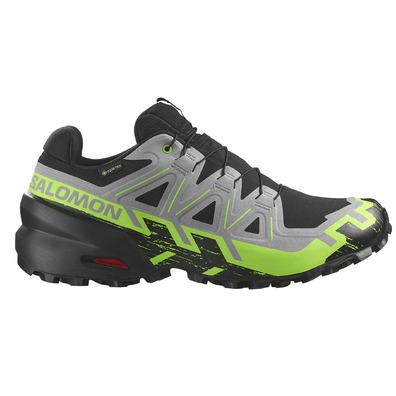 Zapatilla Salomon Speedcross 6 GTX Gris/Negro/Verde