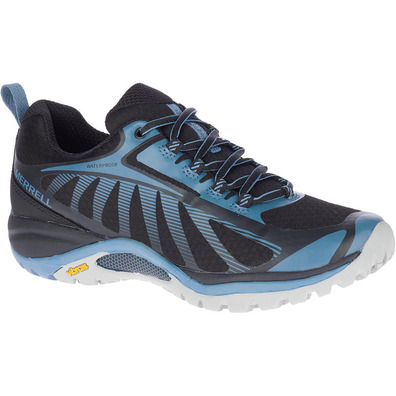 Zapatillas Merrell Siren Edge 3 WP Negro/Azul