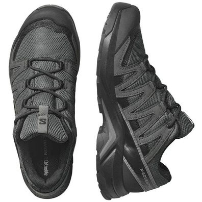 Zapatillas Salomon X-Adventure Recon GTX Gris/Negro