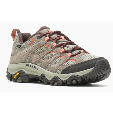 Zapato Merrell Moab 3 GTX W Marrón/Beige/Cobre