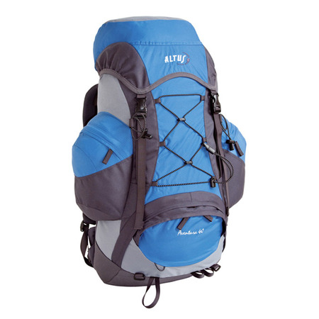 Mochila Altus Aventura 40 Azul/Gris