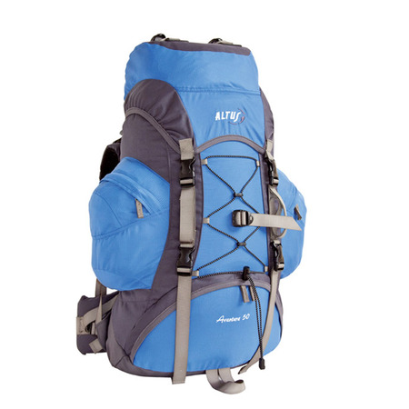 Mochila Altus Aventura 50 Azul/Gris