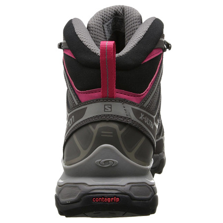 Bota Salomon X Ultra Mid 2 W GTX Gris/Rosa/Negro