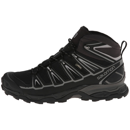 Bota Salomon X Ultra Mid 2 GTX Negro/Gris Acero