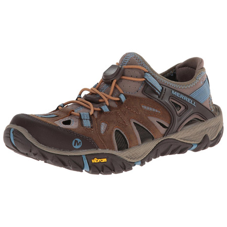 Sandalia Merrell Allout Blaze Sieve W Marrón/Mostaza