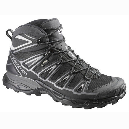 Bota Salomon X Ultra Mid 2 Spikes Gtx Negro/Gris