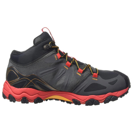 Bota Merrell Grassbow Mid Sport Gtx Negro/Gris/Rojo