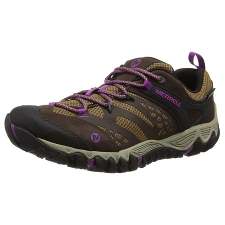 Zapato Merrell All Out Blaze Vent GTX W Marrón/Ocre/Fucsia