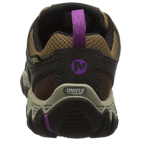 Zapato Merrell All Out Blaze Vent GTX W Marrón/Ocre/Fucsia