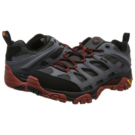 Zapato Merrell Moab GTX Gris/Negro/Rojo