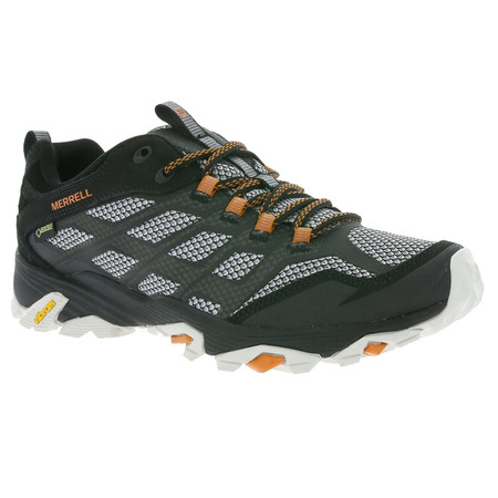 Zapato Merrell Moab Fst GTX Negro/Gris/Naranja