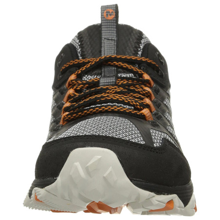 Zapato Merrell Moab Fst Negro/Gris/Naranja