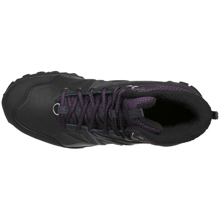 Bota Merrell Capra Glacial Ice Mid WTPF W Negro/Gris/Morado