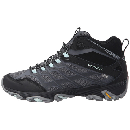 Bota Merrell Moab FST Mid GTX W Gris/Negro