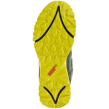 Bota Merrell Capra Rise Mid WTPF Verde/Amarillo/Negro