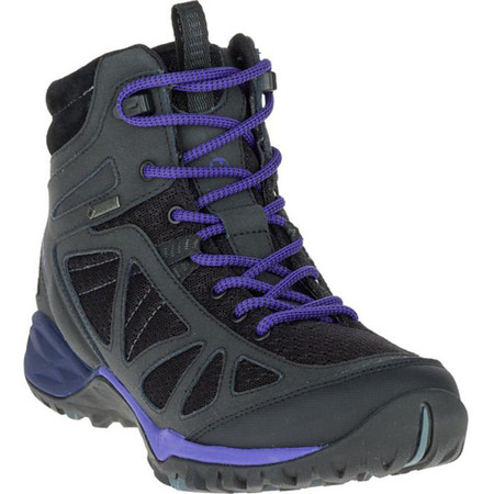 Bota Merrell Siren Q2 Sport Mid W GTX Negro/Violeta