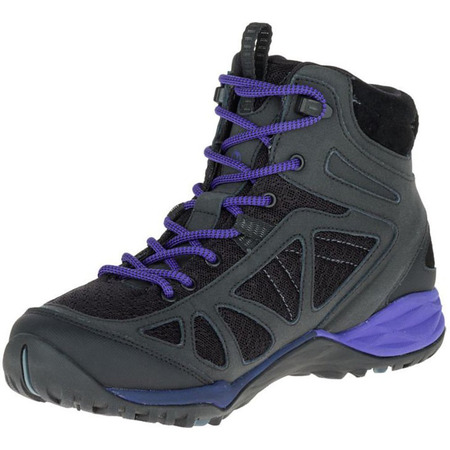 Bota Merrell Siren Q2 Sport Mid W GTX Negro/Violeta