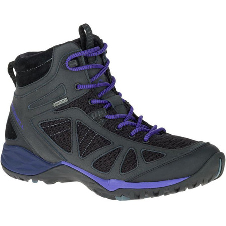 Bota Merrell Siren Q2 Sport Mid W GTX Negro/Violeta