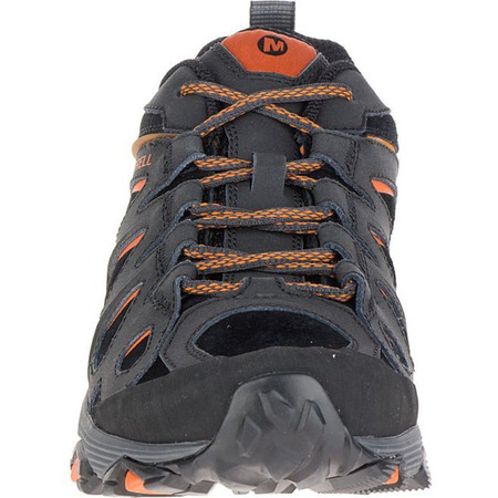 Zapato Merrell Moab FST Ltr Negro/Naranja