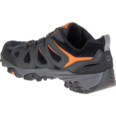 Zapato Merrell Moab FST Ltr Negro/Naranja