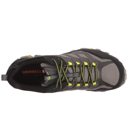 Zapato Merrell Moab Fst Negro/Gris/Amarillo