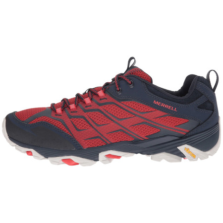 Zapato Merrell Moab Fst Rojo/Negro