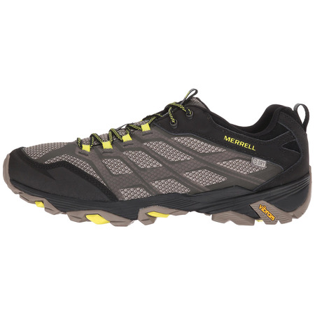 Zapato Merrell Moab Fst GTX Gris/Negro/Amarillo