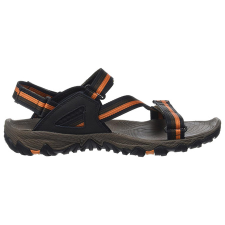 Sandalia Merrell All Out Blaze Web Negro/Marrón/Naranja