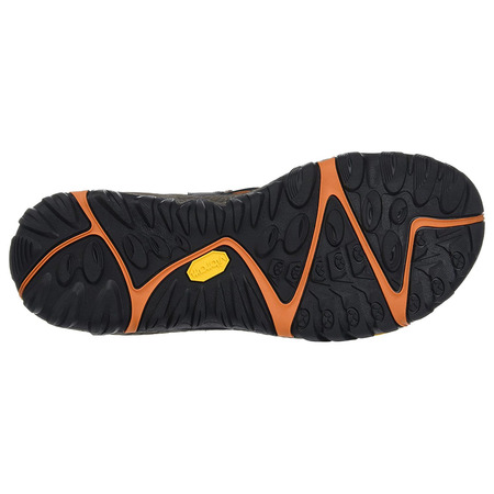 Sandalia Merrell All Out Blaze Web Negro/Marrón/Naranja