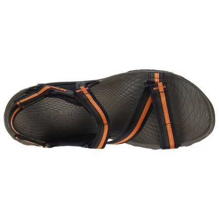 Sandalia Merrell All Out Blaze Web Negro/Marrón/Naranja