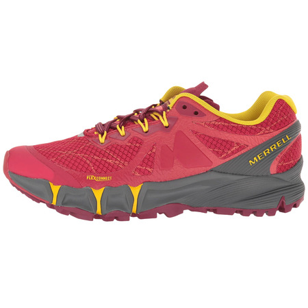 Zapatilla Merrell Agility Peak Flex W Fucsia/Amarillo