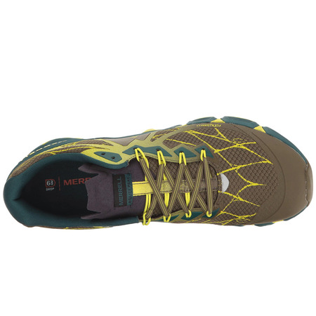 Zapatilla Merrell Agility Peak Flex Mostaza/Azul