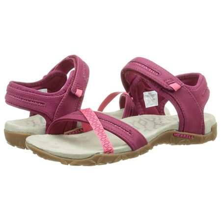 Sandalia Merrell Terran Cross II Fucsia