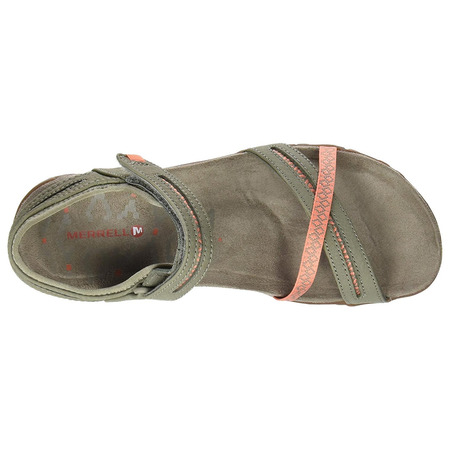 Sandalia Merrell Terran Cross II Beige/Coral