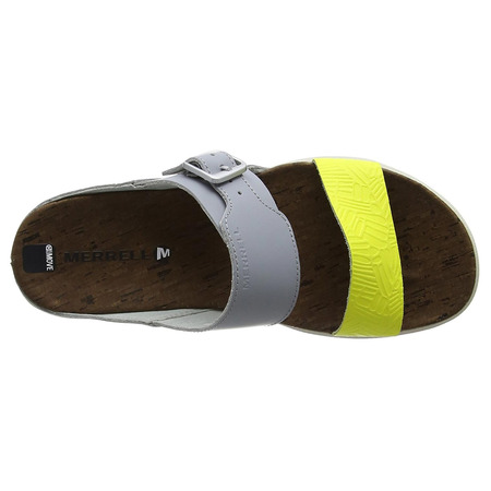 Sandalia Merrell Around Town Slide W Gris/Amarillo