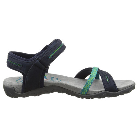 Sandalia Merrell Terran Cross II Marino/Turquesa