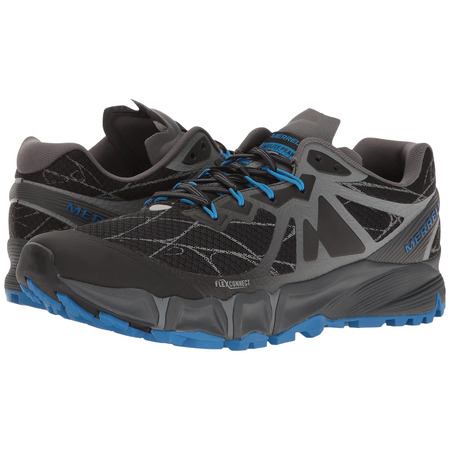 Zapatilla Merrell Agility Peak Flex Negro/Gris/Azul