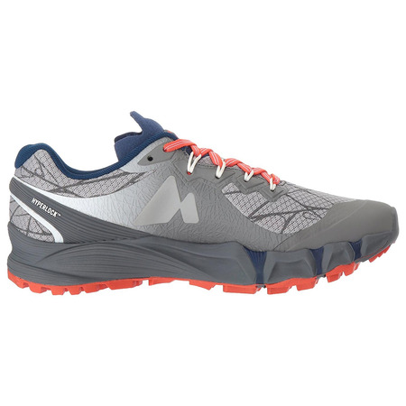 Zapatilla Merrell Agility Peak Flex W Gris/Naranja/Azul