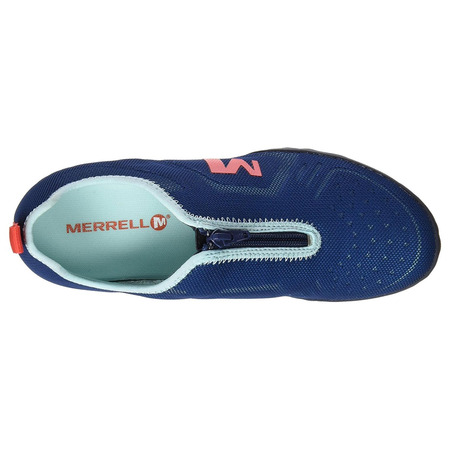 Zapato Merrell Civet Zip W Azul/Coral