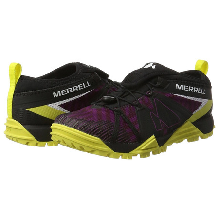 Zapatilla Merrell Avalaunch W Negro/Fucsia/Amarillo