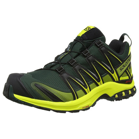 Zapatilla Salomon XA PRO 3D GTX Verde botella/Amarillo