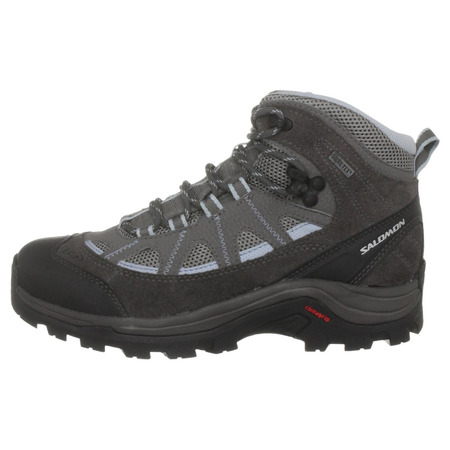 Bota Salomon Authentic Goretex W Gris/Azul/negro