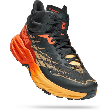 Bota Hoka Speedgoat 5 Mid GTX Negro/Naranja